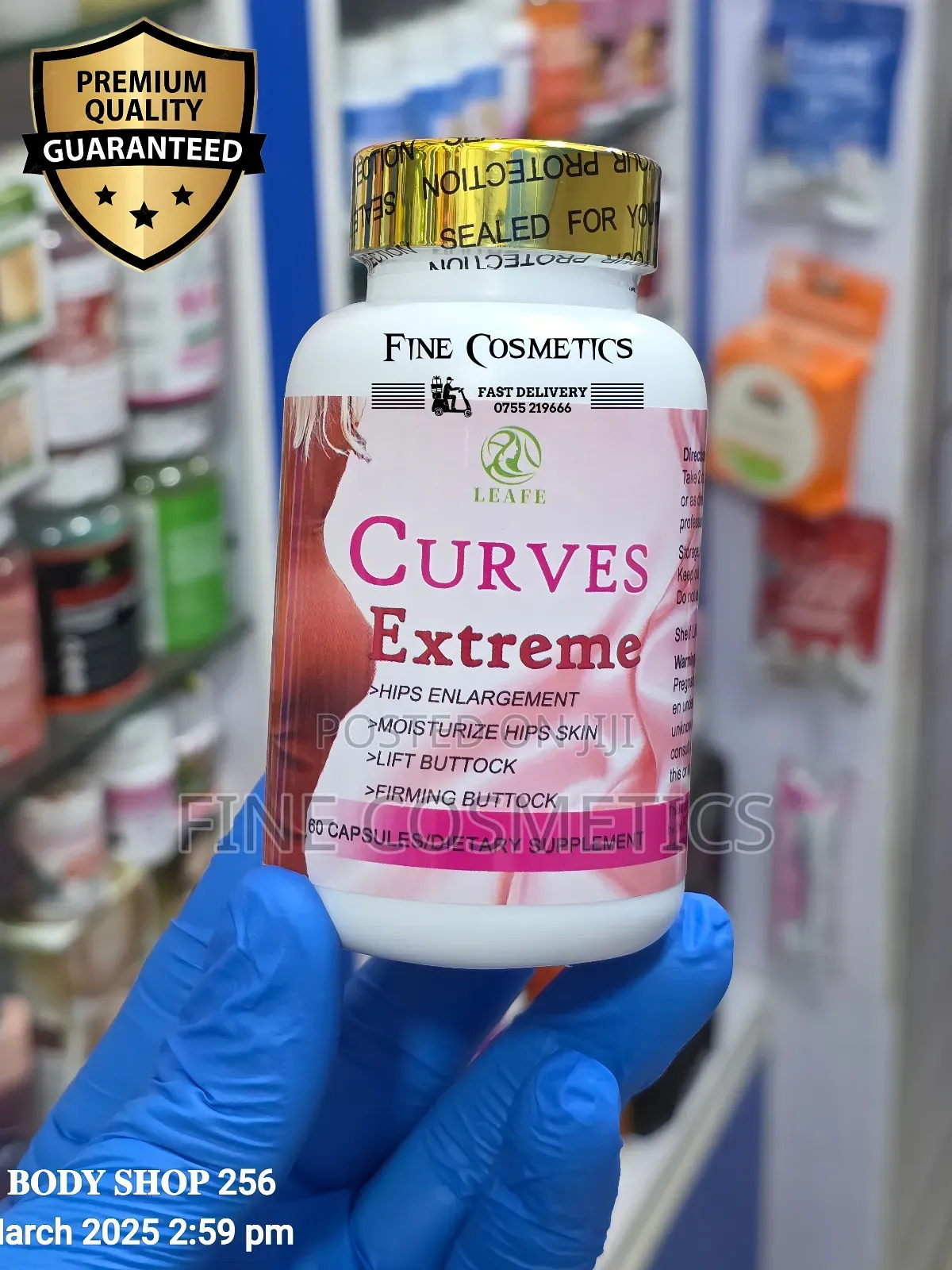 Extreme Curves Hips and Buttocks Enlargement Maca 60capsules