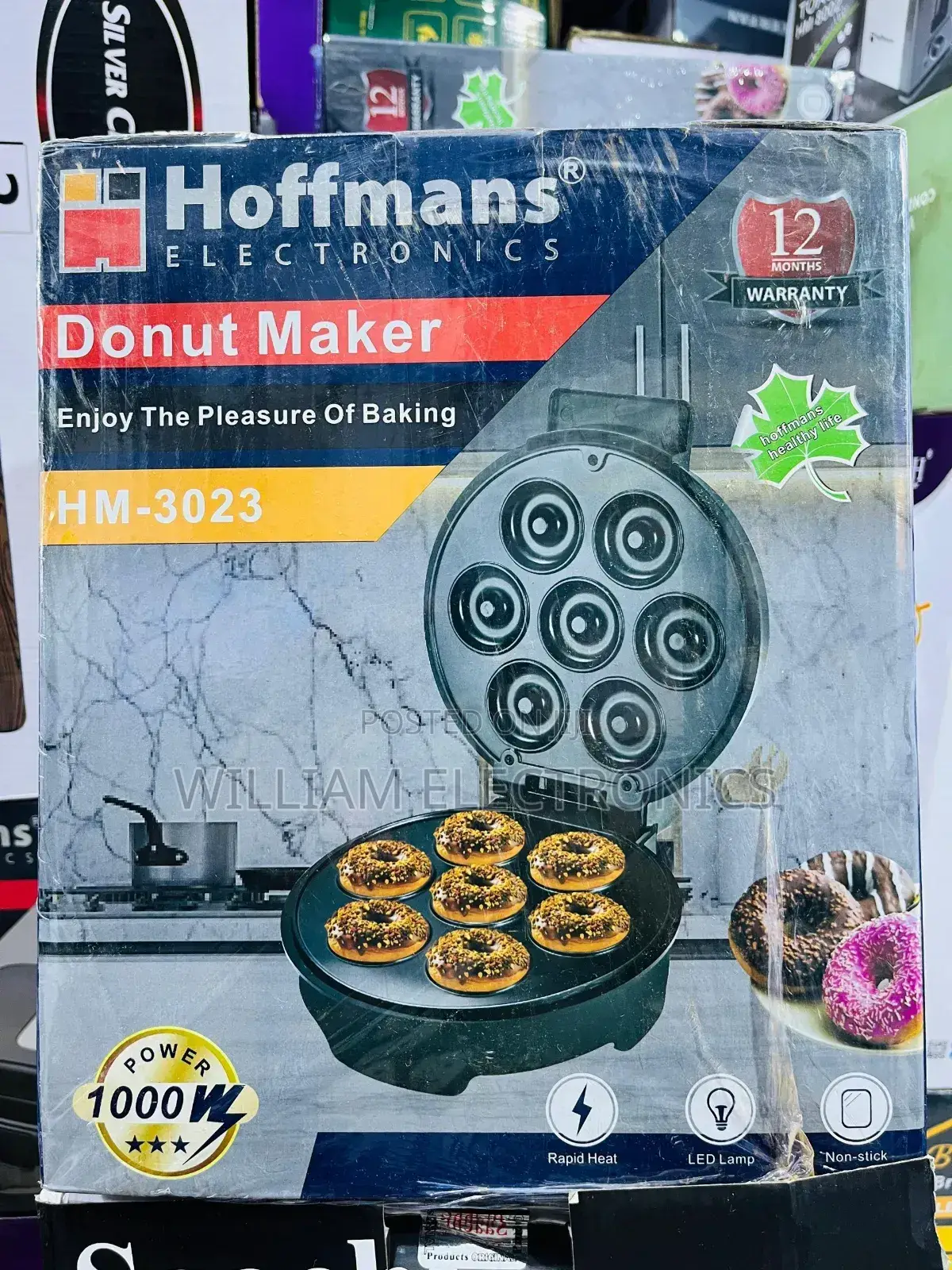 Hoffmans Donut Maker Hm-3023/Hoffmans Donut Maker