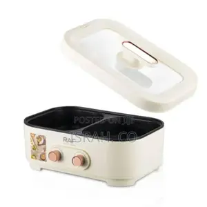 Raf 6l Big Capacity 2 in 1 Multifunctional Electric Hot Pot