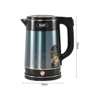 Raf 2.5l Stainless Steel Electric Kettle Large Capacity 360