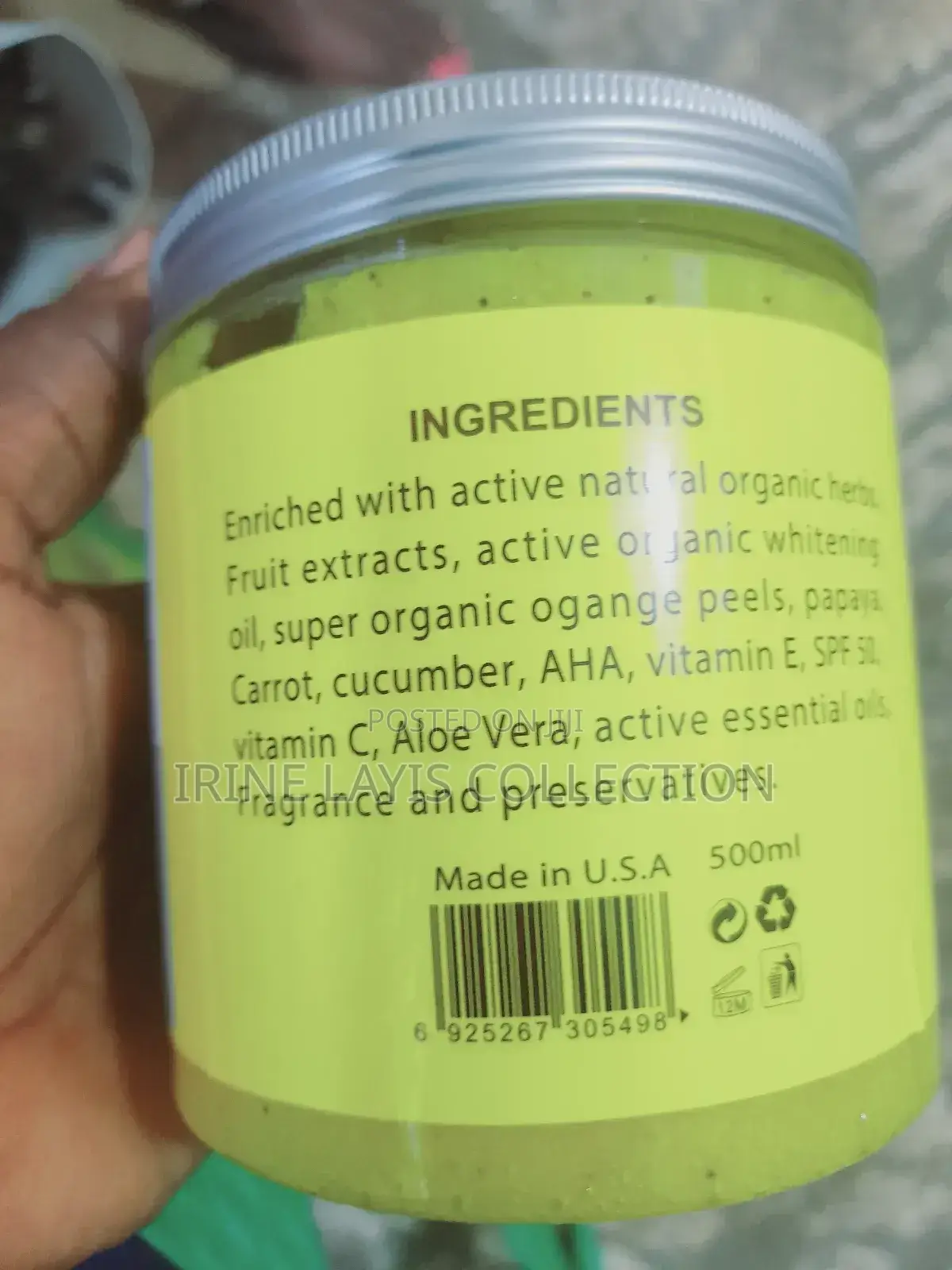 Molato Salt Vitamin C Fast Action Body Scrub