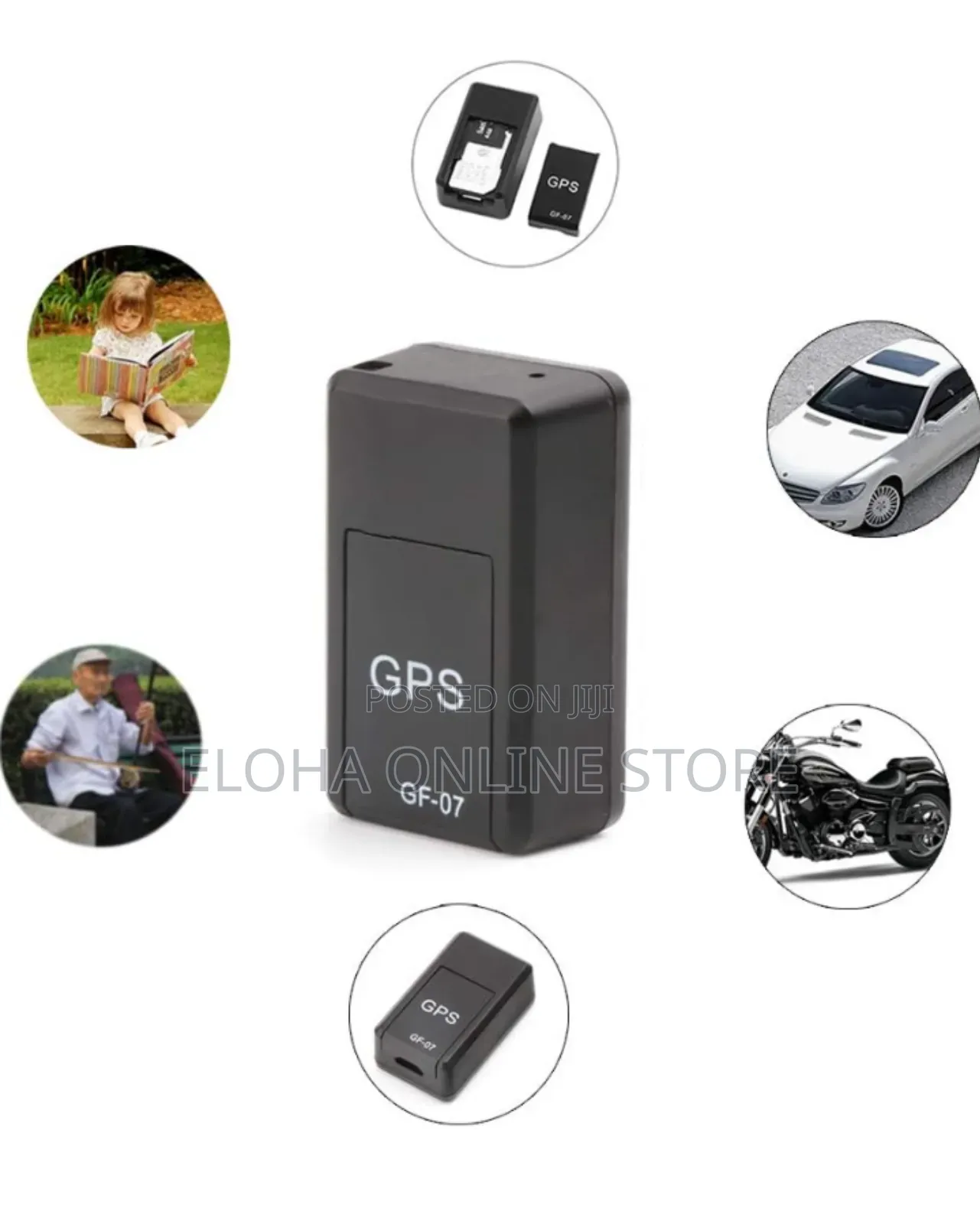 Mini Magnetic Car Tracker GPS Real-Time Locator
