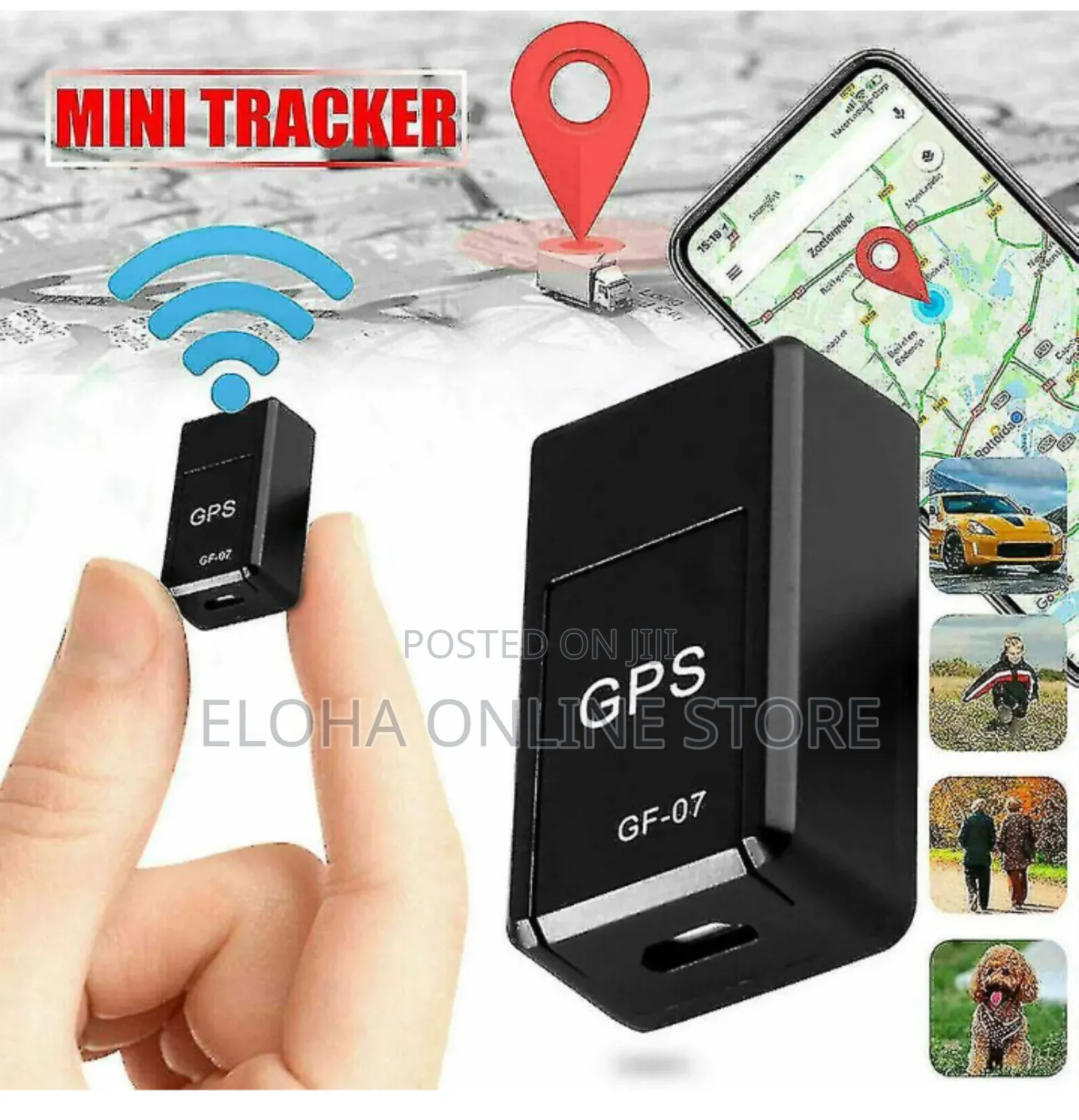 Mini Magnetic Car Tracker GPS Real-Time Locator