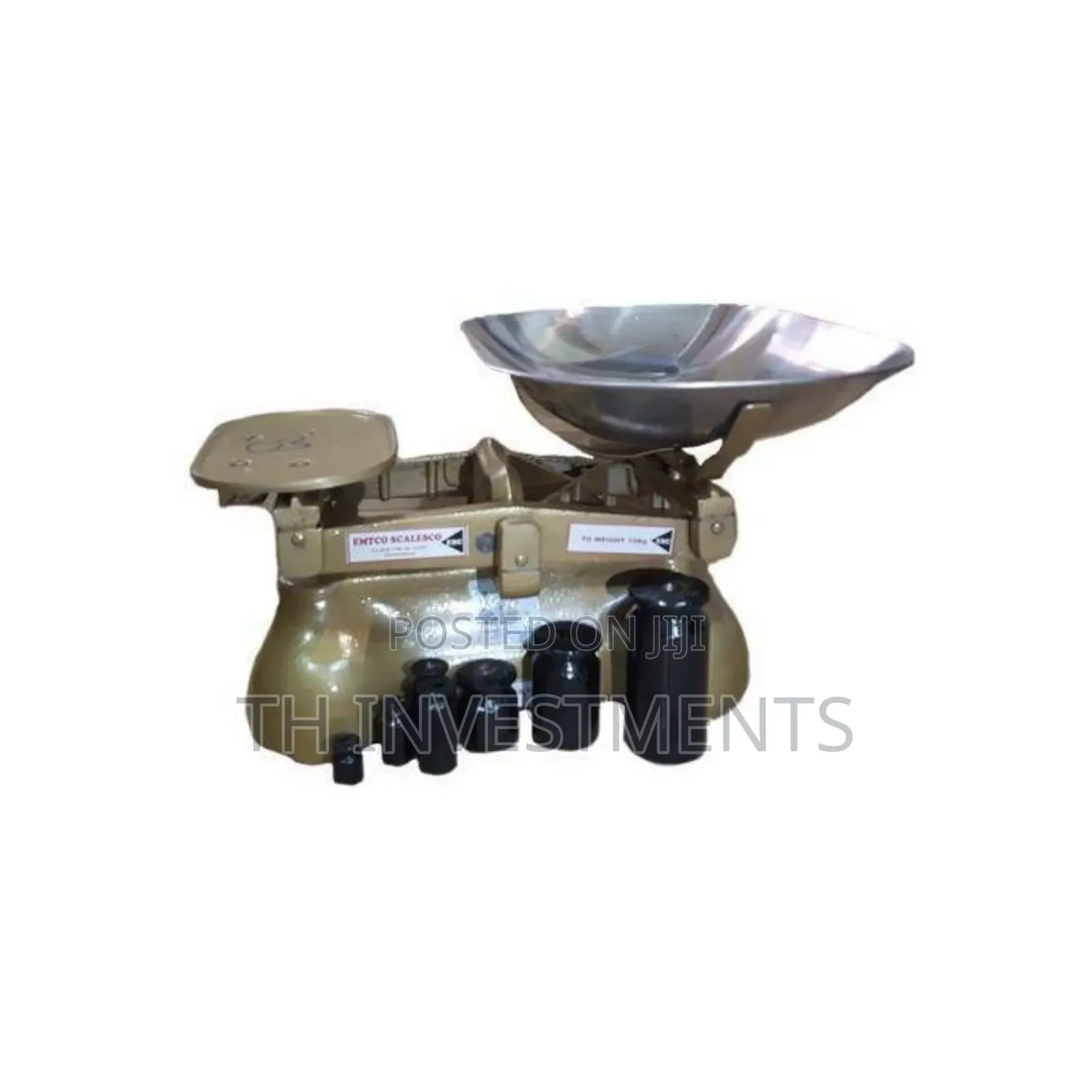 Unbs Certified Original Weighing Scale With 6 Stones