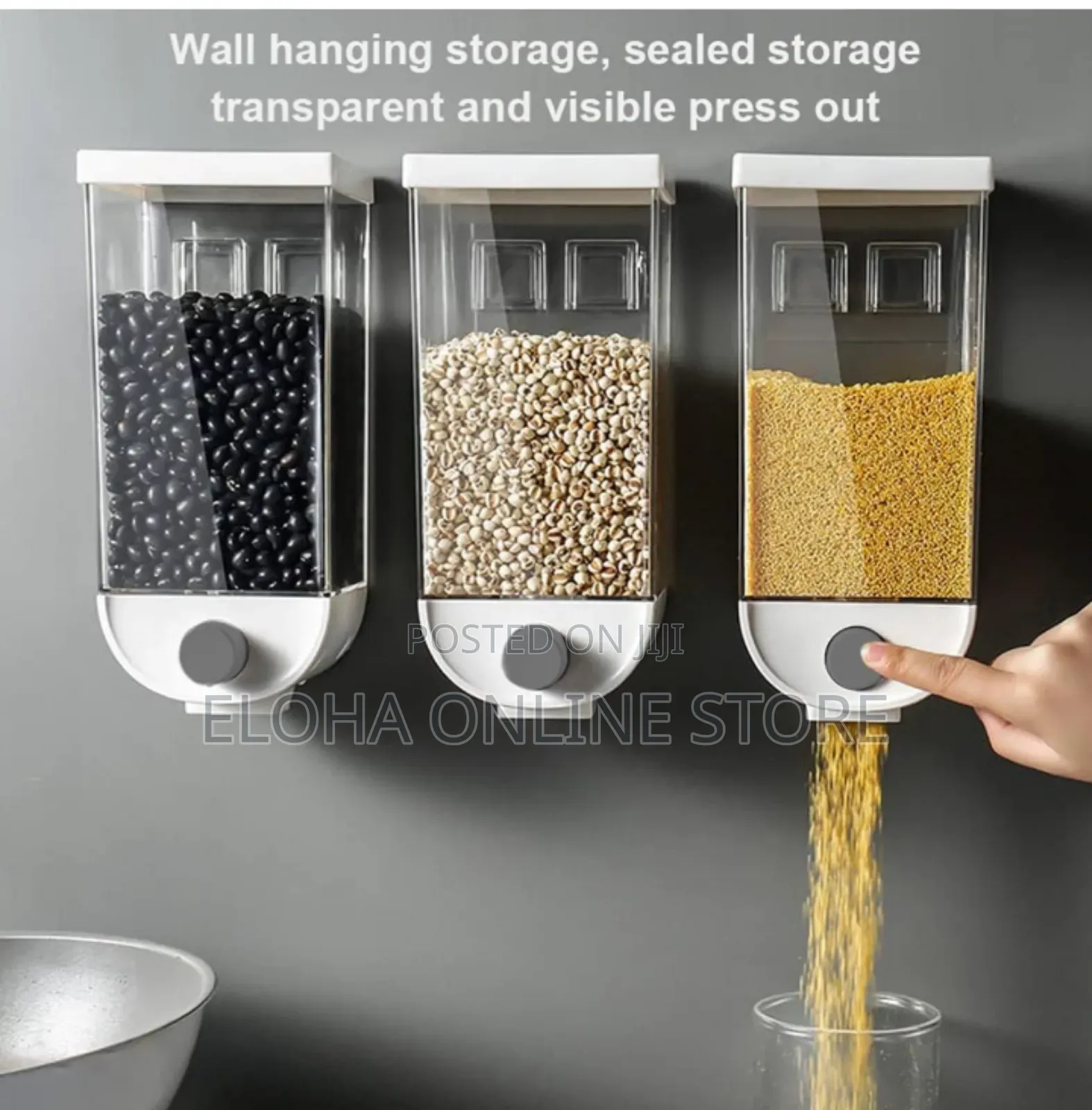 Wall-Mounted Cereal Dispensers