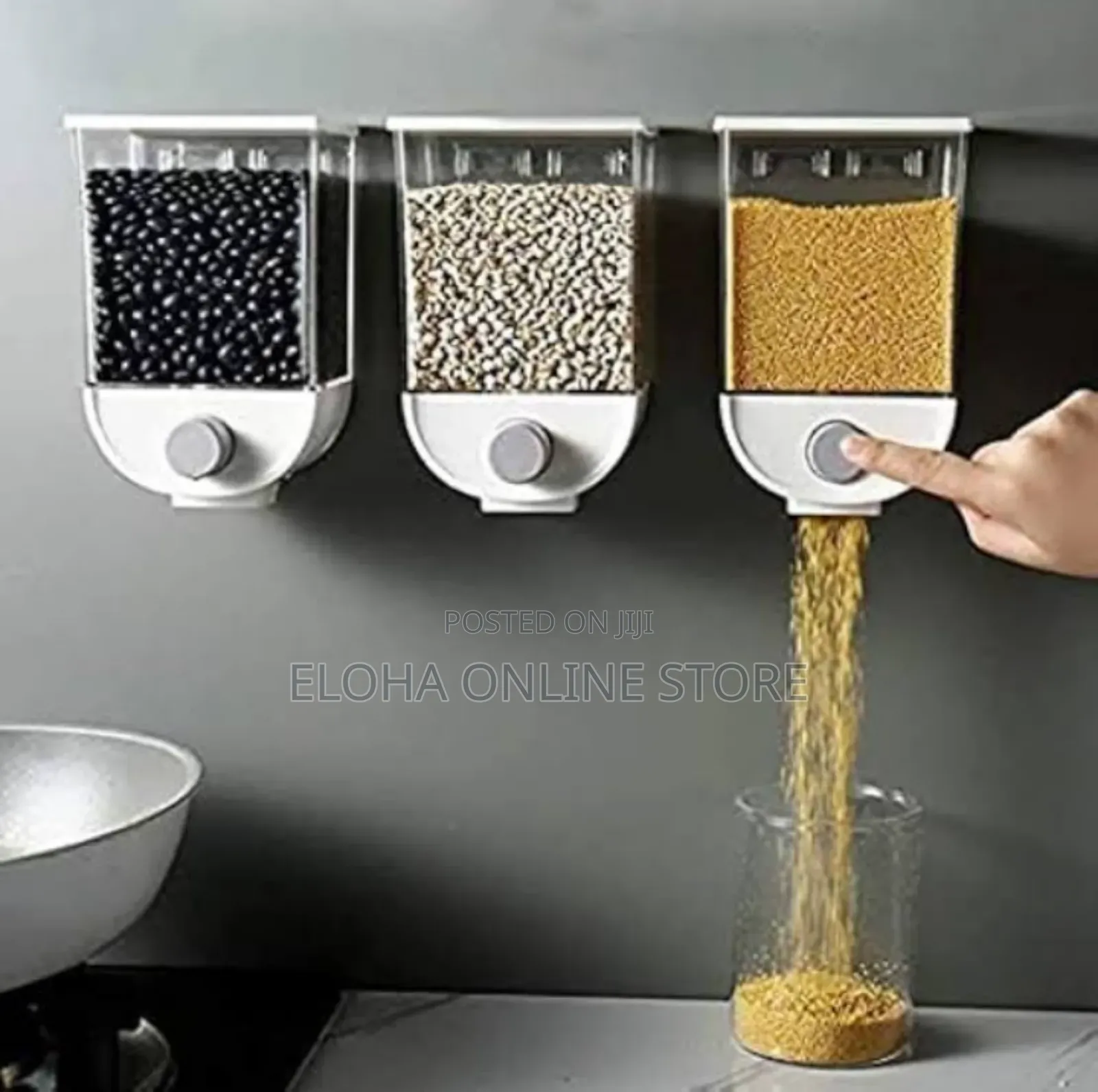 Wall-Mounted Cereal Dispensers
