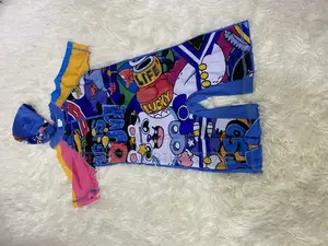 Kids Swimming Costume With a Cap - Boys
