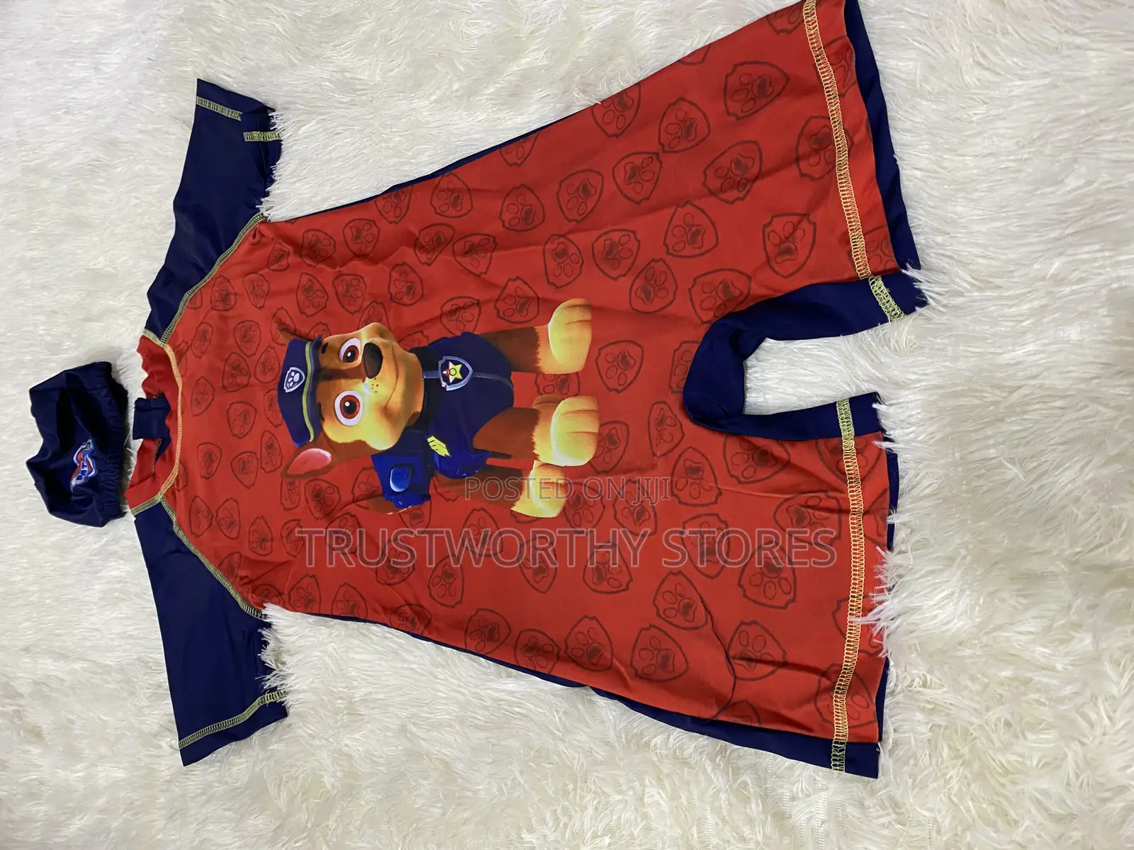 Kids Swimming Costume With a Cap - Boys