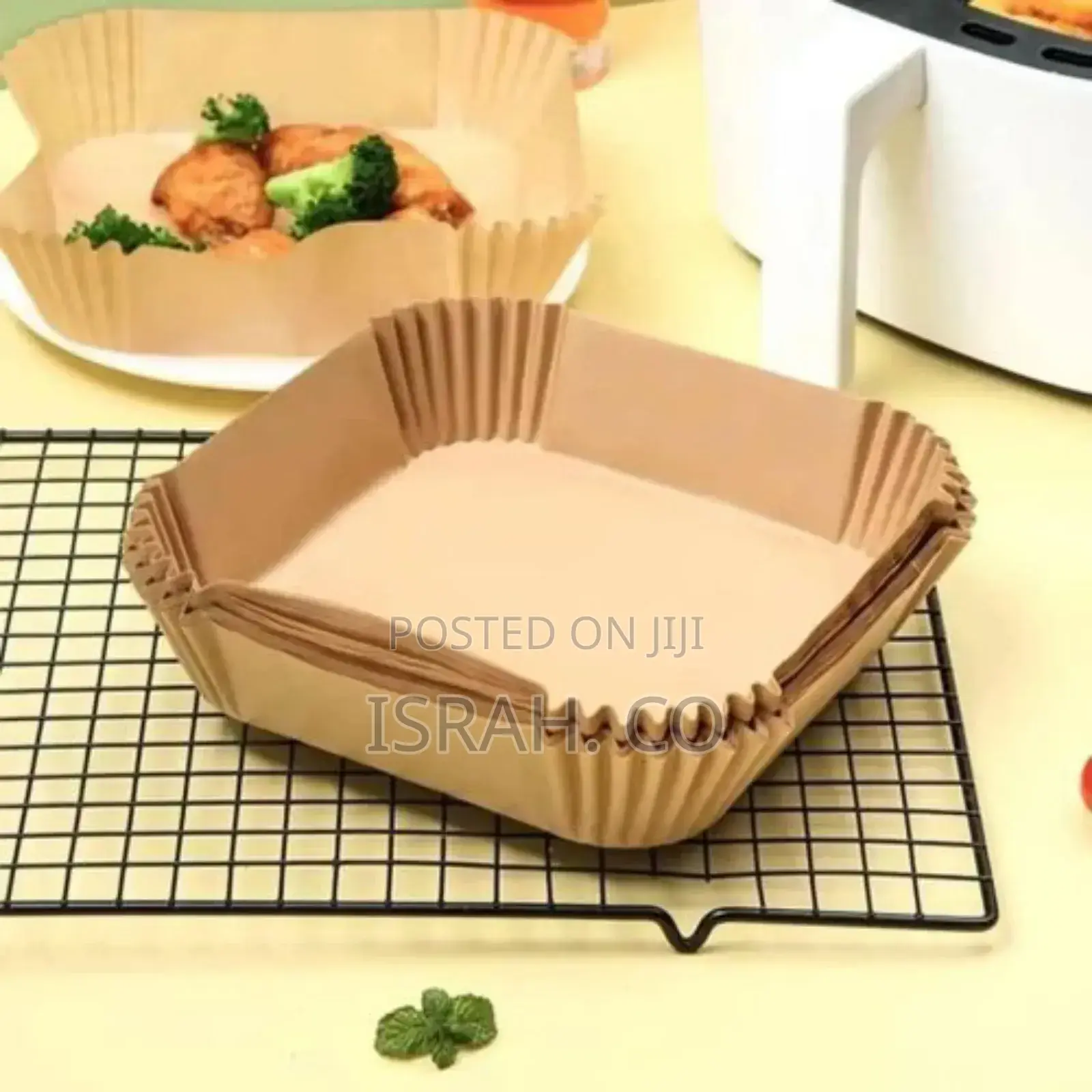 Squre Air Fryer Disposable Paper Liner, Air Fryer
