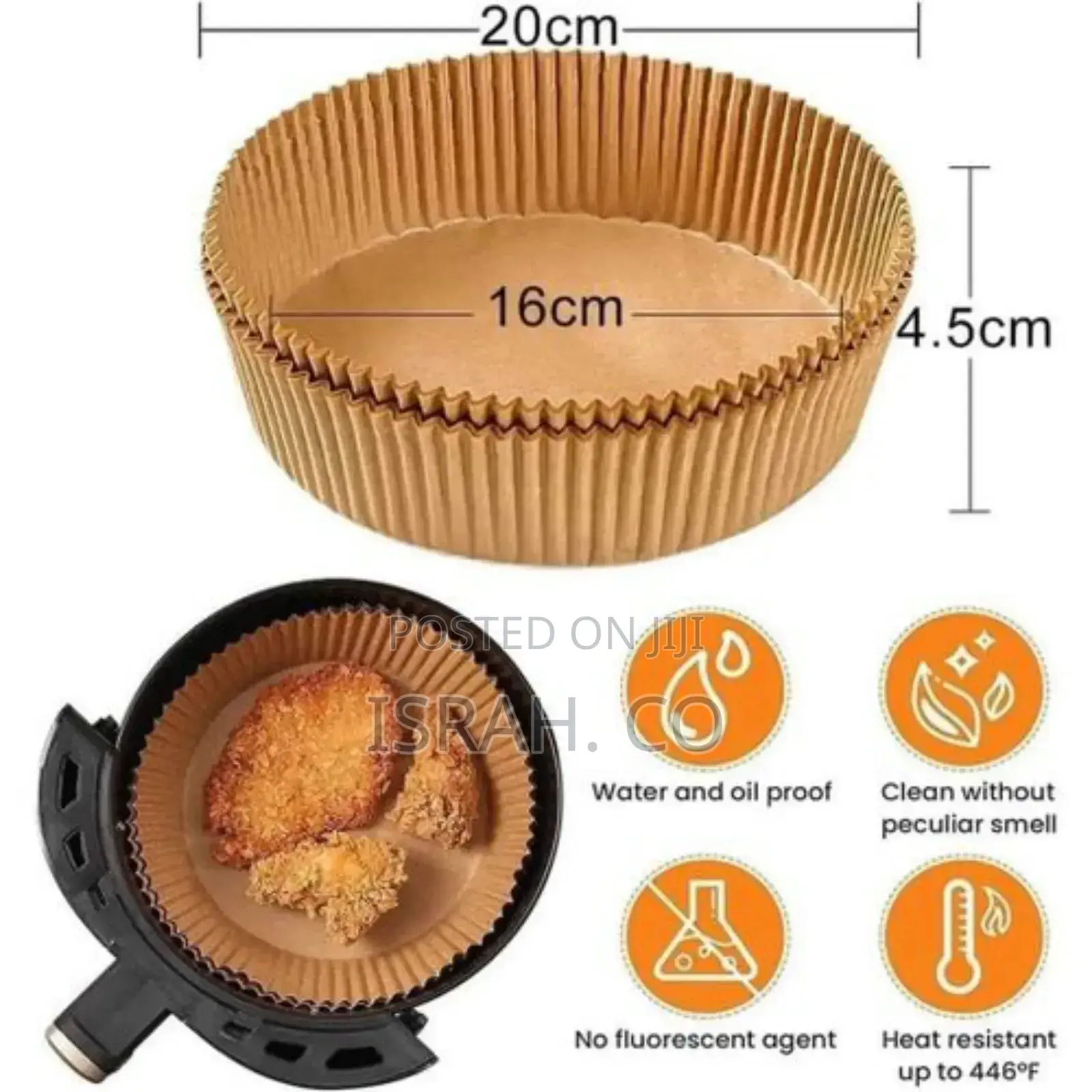 Cooking Paper for Air Fryer for Baking Roasting Microwave