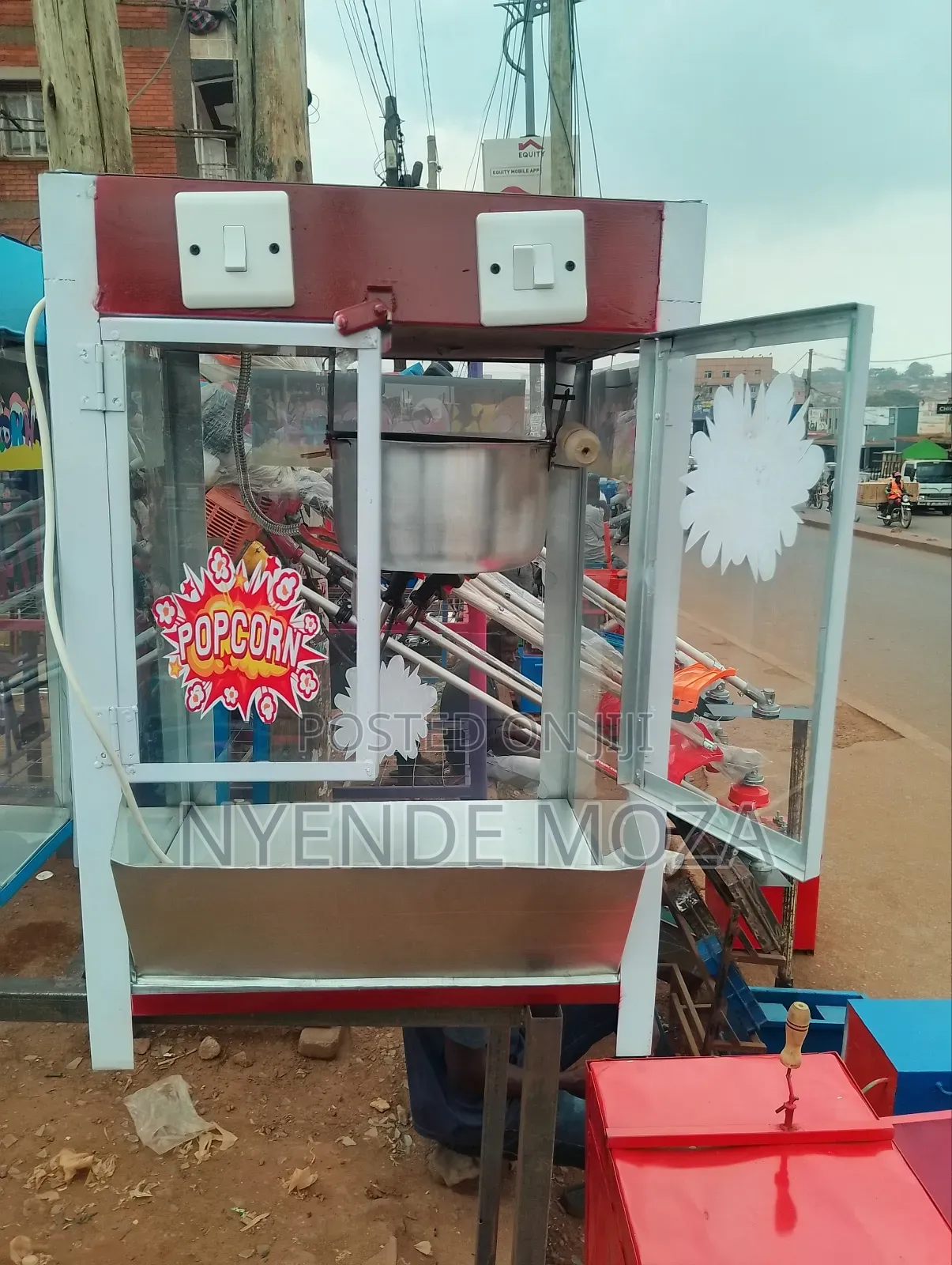 Hard Local Popcorn Machine