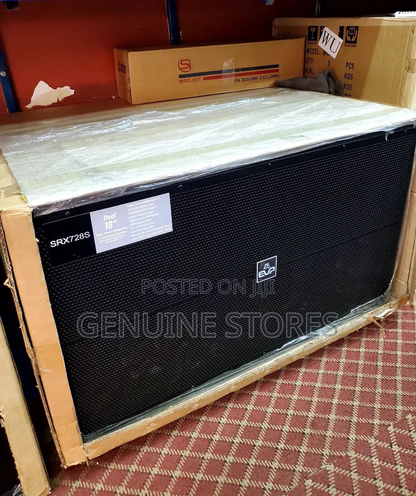 Evp Double Bass Speaker of 18 Inches.