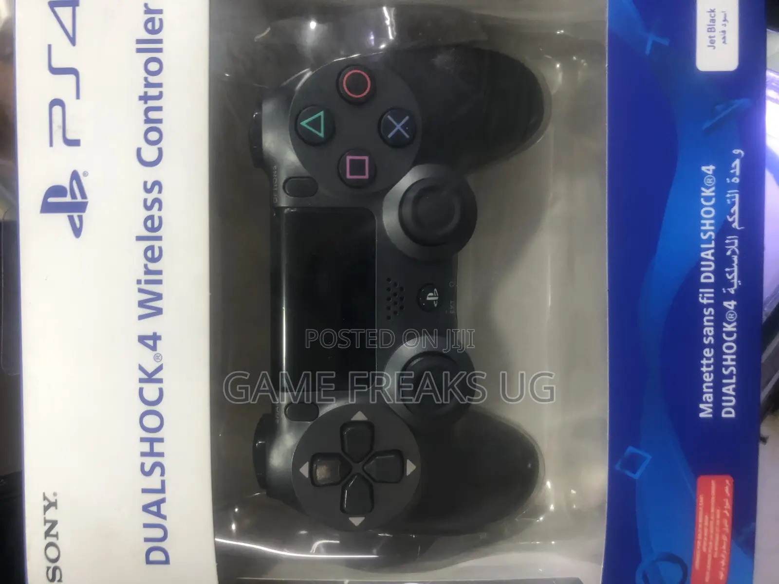 Jet Black Dual Shock 4 Wireless Controller