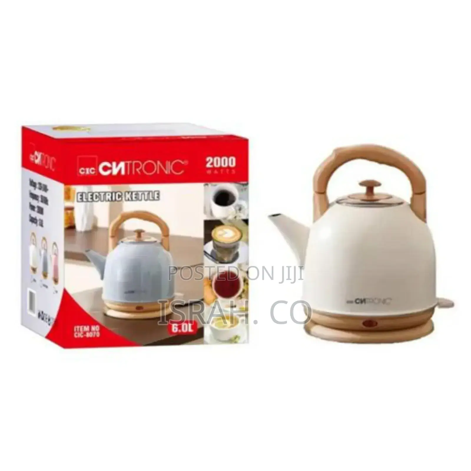 Cntronic 6litre Cicwater Boiler Portable Household Travel