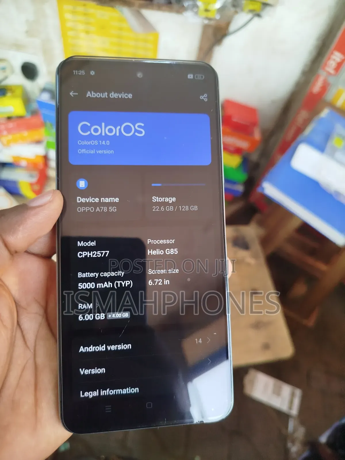 Oppo A78 5G 128 GB Green