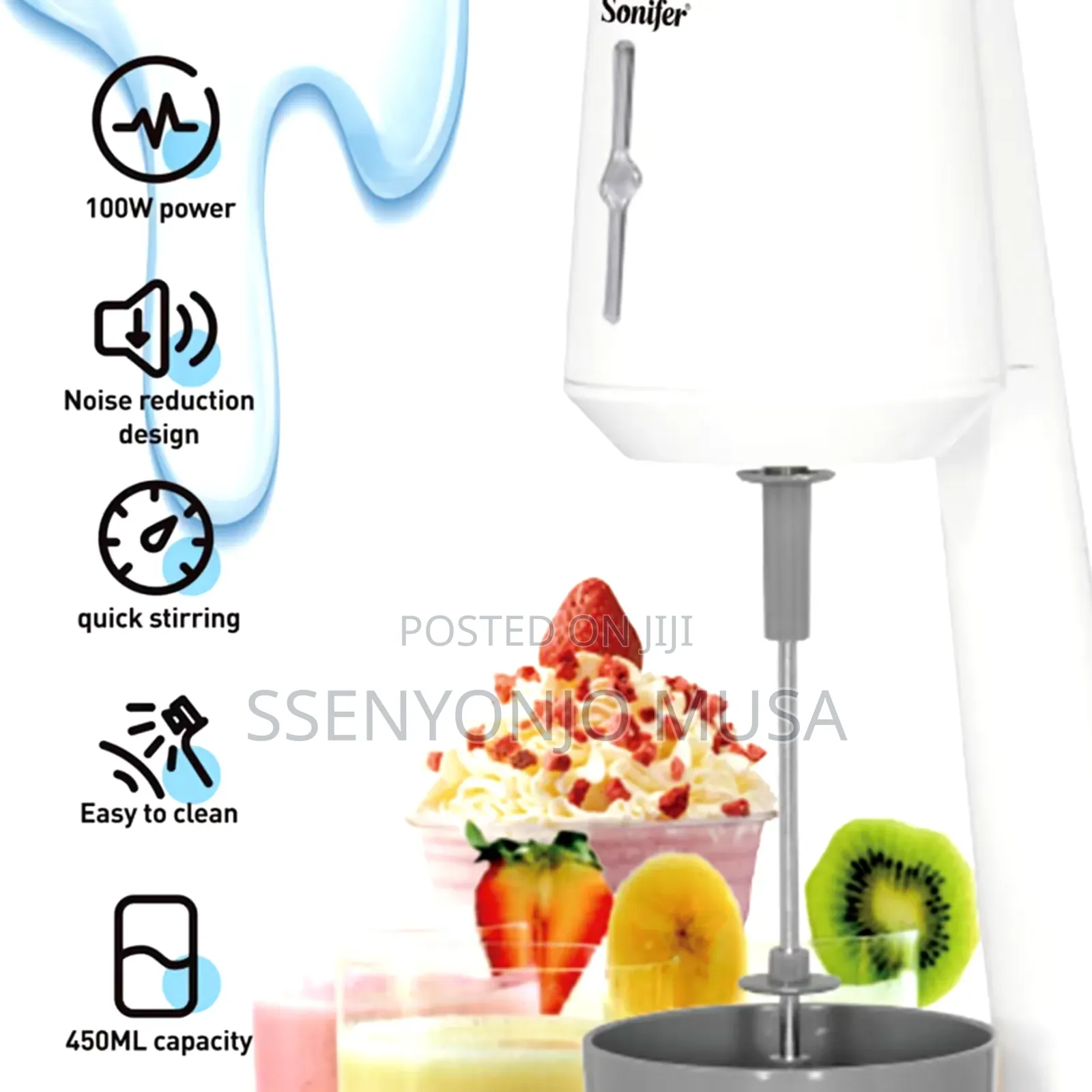 Sonifer Sf-8110 Electric Milkshake Maker
