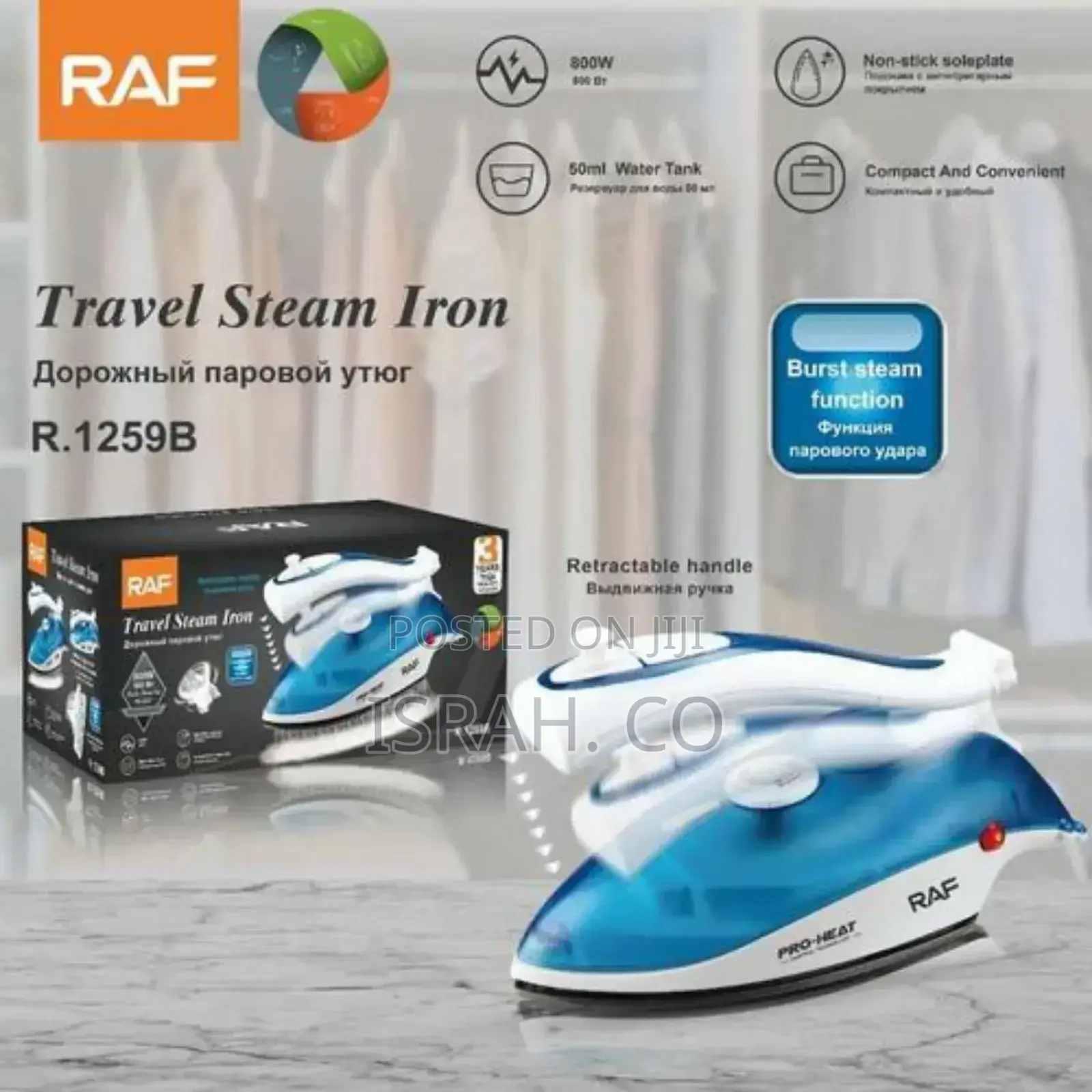 800w Trekking Electric Iron Home Used Small Household Iron