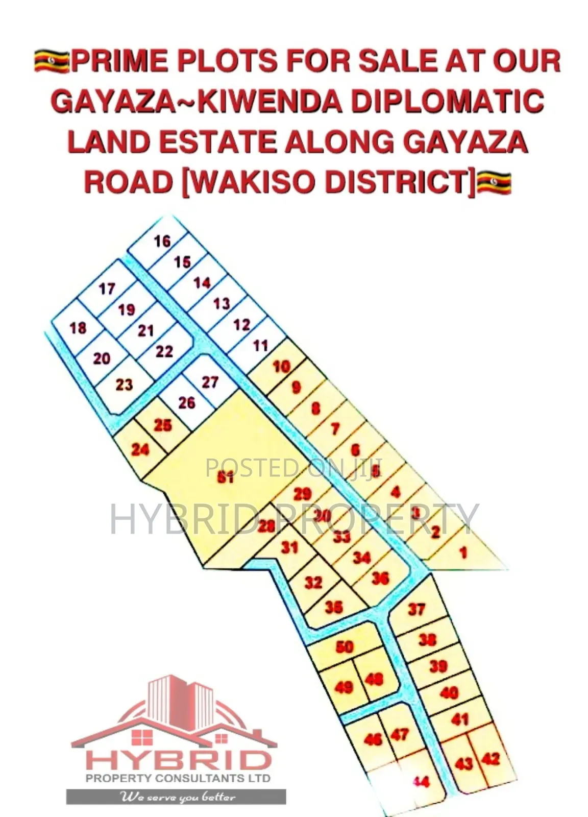 Prime Plots for Sale at Gayaza~Kiwenda Diplomatic Estate.