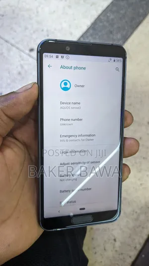 Sharp Aquos Sense 3 SHV45 64 GB Black