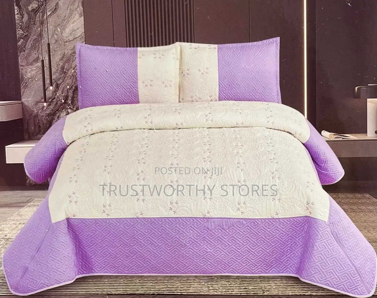 3pcs Cotton Bedspreads With 2 Pillowcases