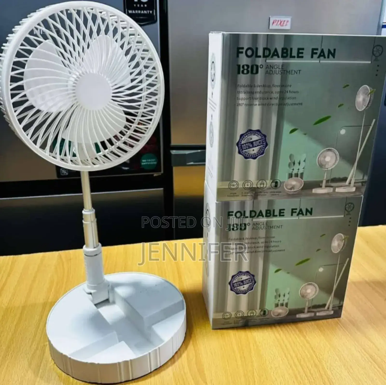180° Angel Adjustable Foldable Fan