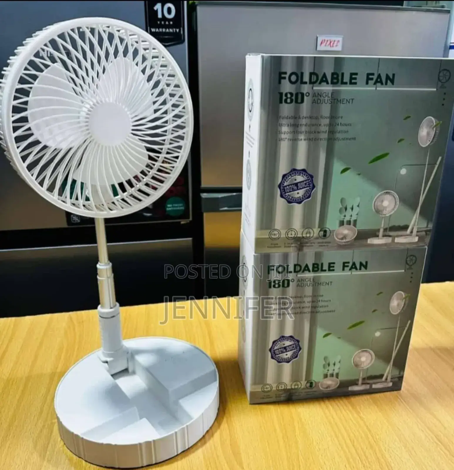 180° Angel Adjustable Foldable Fan