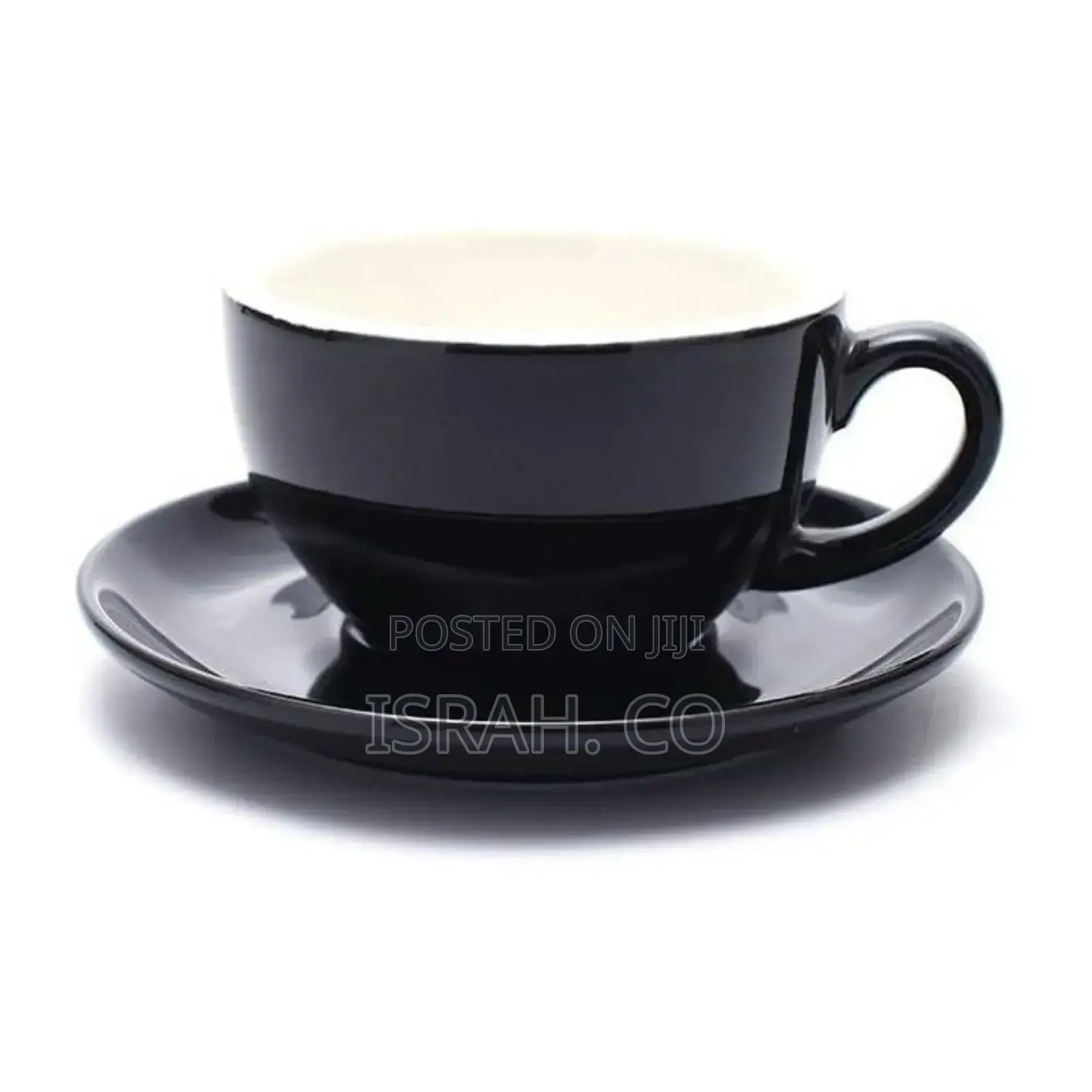 Cups and Saucer for 6 People Professional Barista's Choice