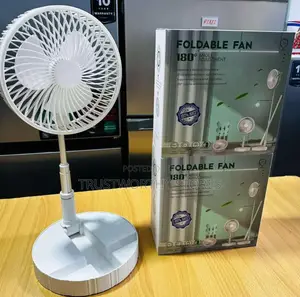 Foldable Fan 180° Angle Adjustment