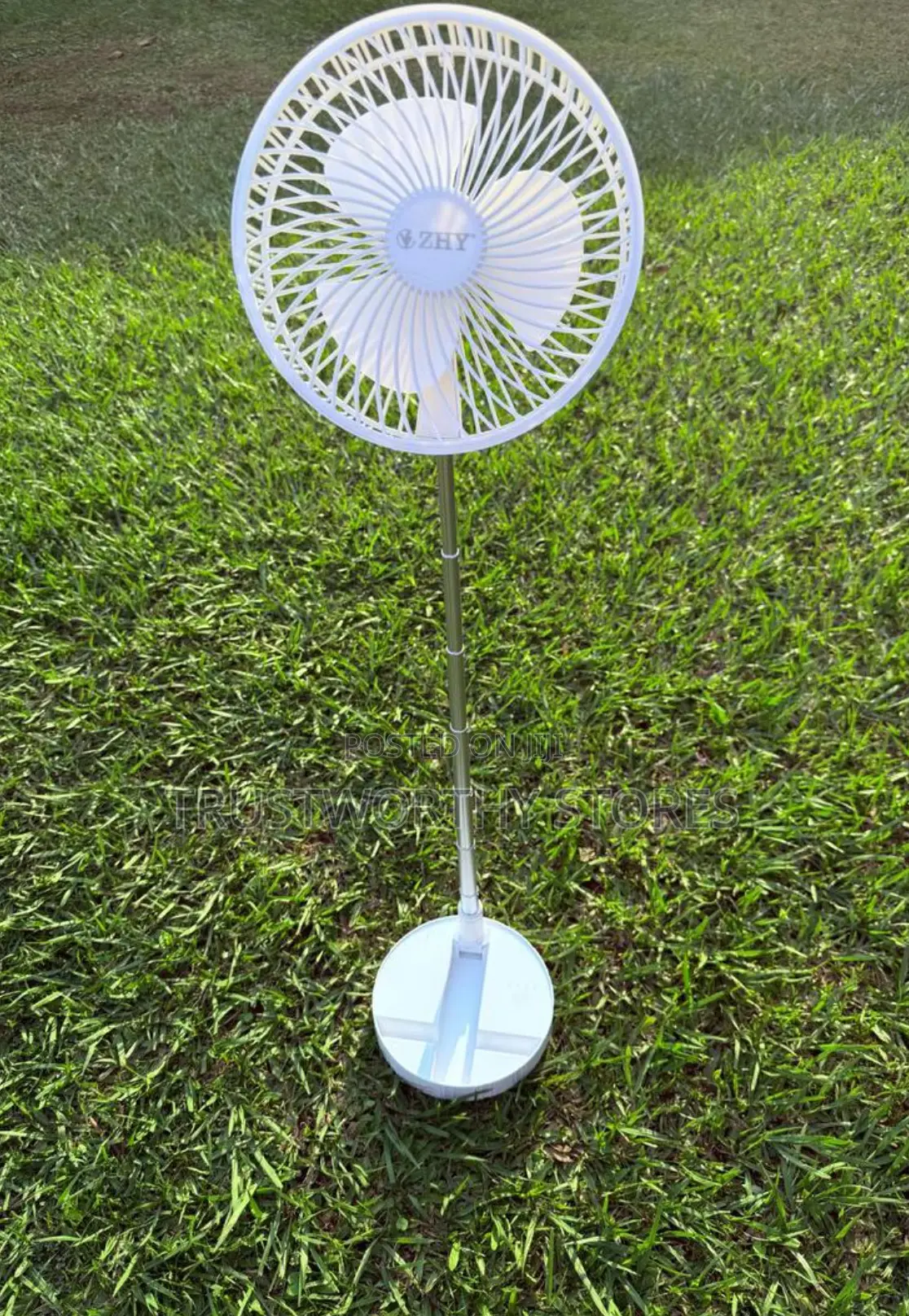 Foldable Fan 180° Angle Adjustment