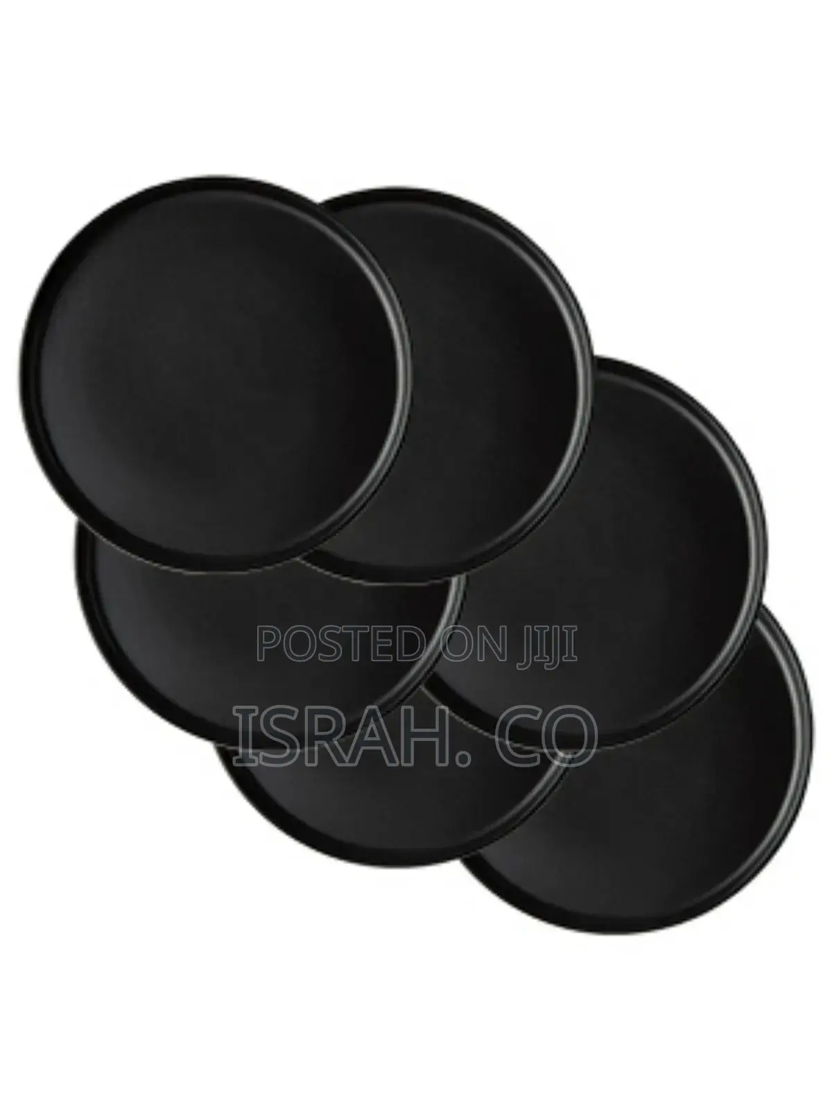 Plates Set of 6,Matte Glaze 8.0 Inch Dishes Set for Kitchen,