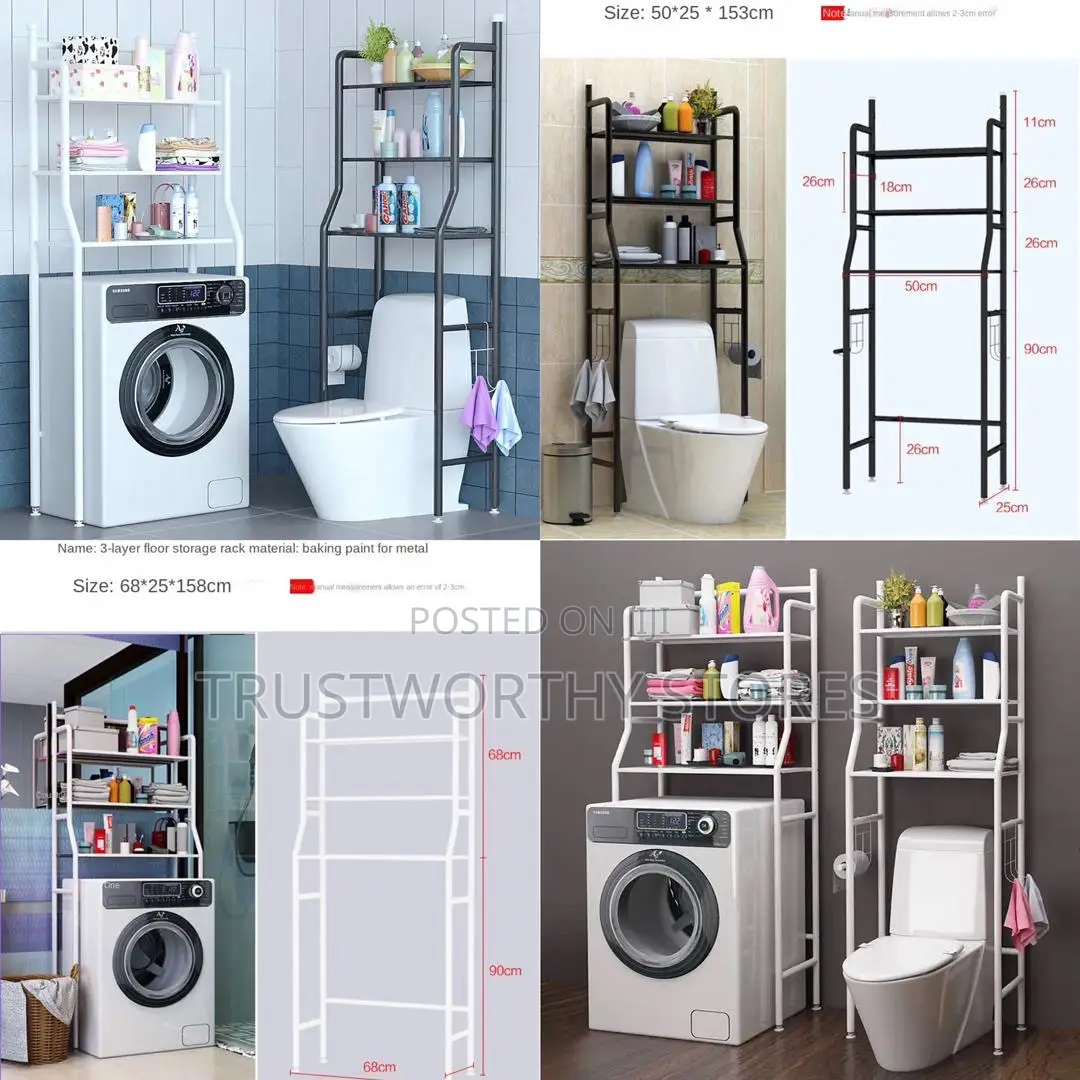 Toilet Organizer - Metallic