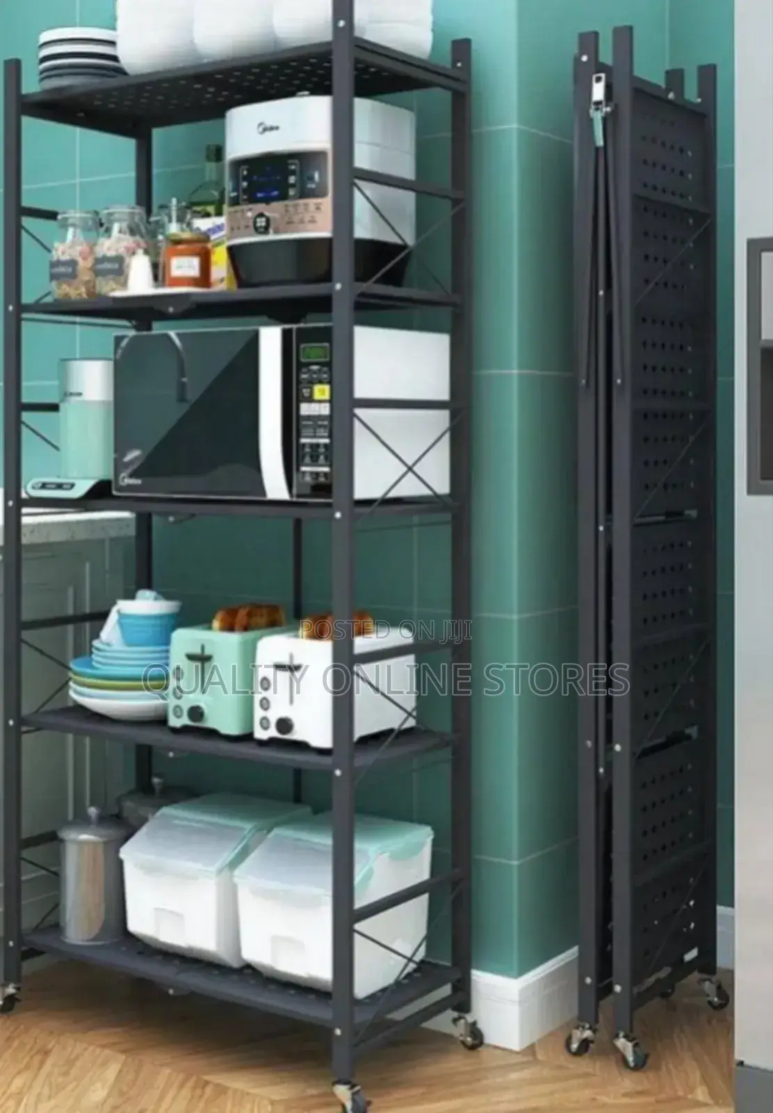 Moveable Kitchen Storage Rack
