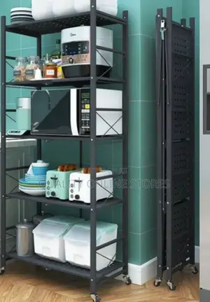 Moveable Kitchen Storage Rack