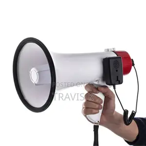 Handheld Portable Megaphone Speaker With Microphone
