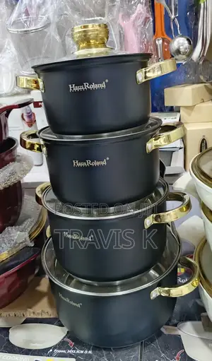 8pcs Haus Roland High Quality Stainless Steel Cookware Set