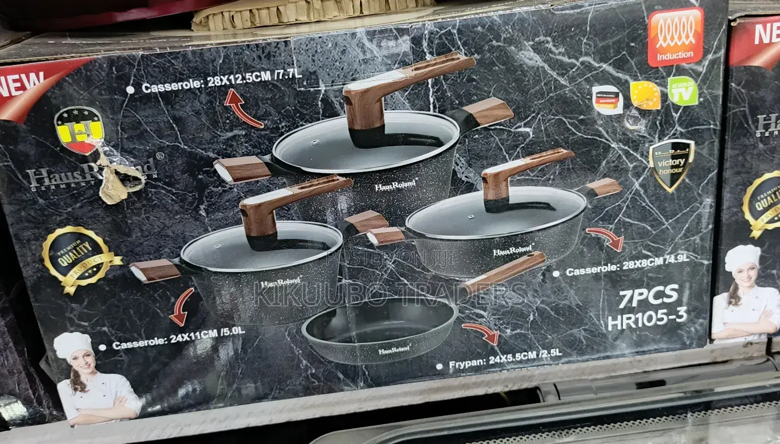 Haus Roland 7pcs Cookware Set