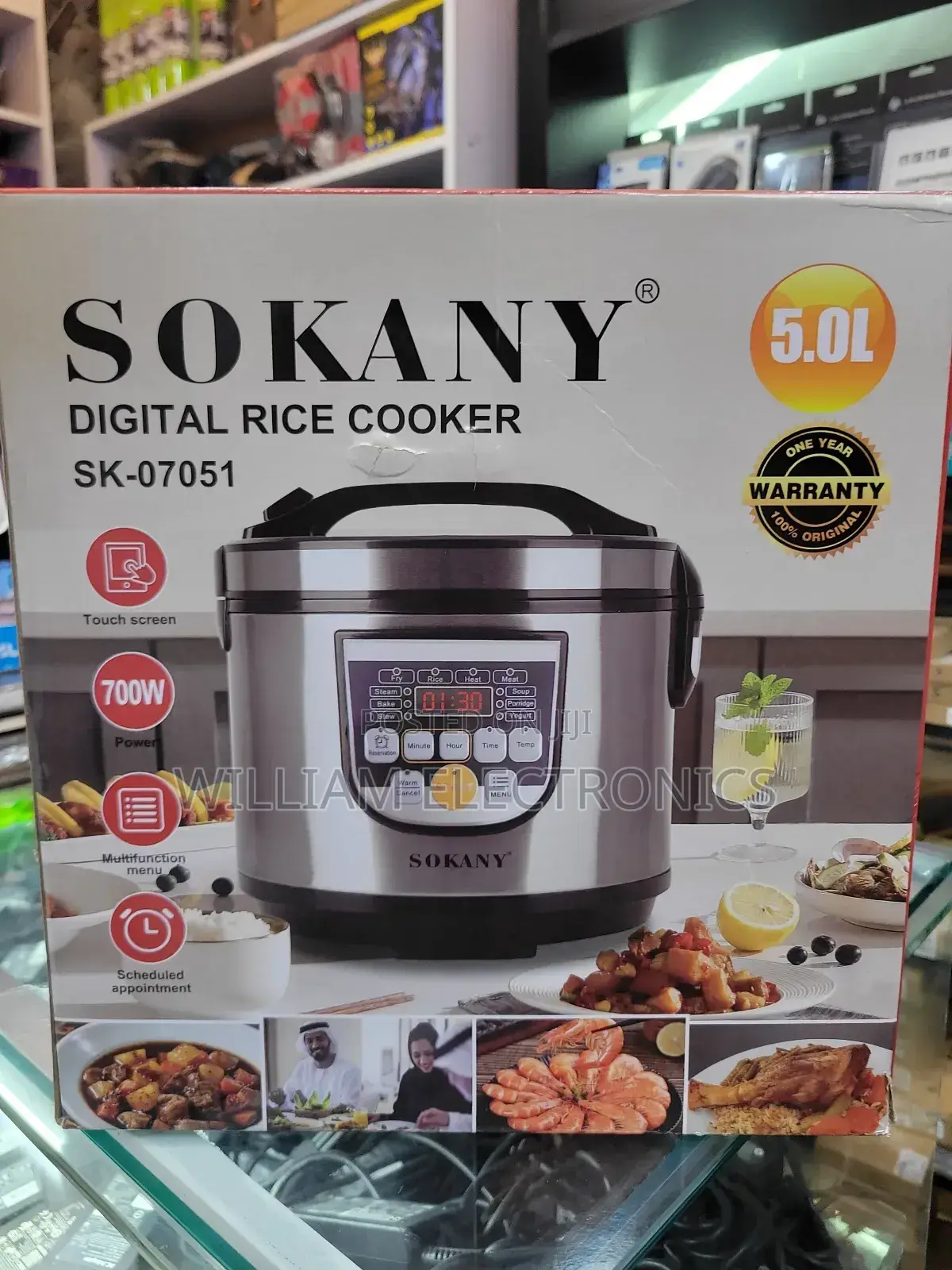 Digital Rice Cooker/Sokany Sk-07051 Rice Cooker