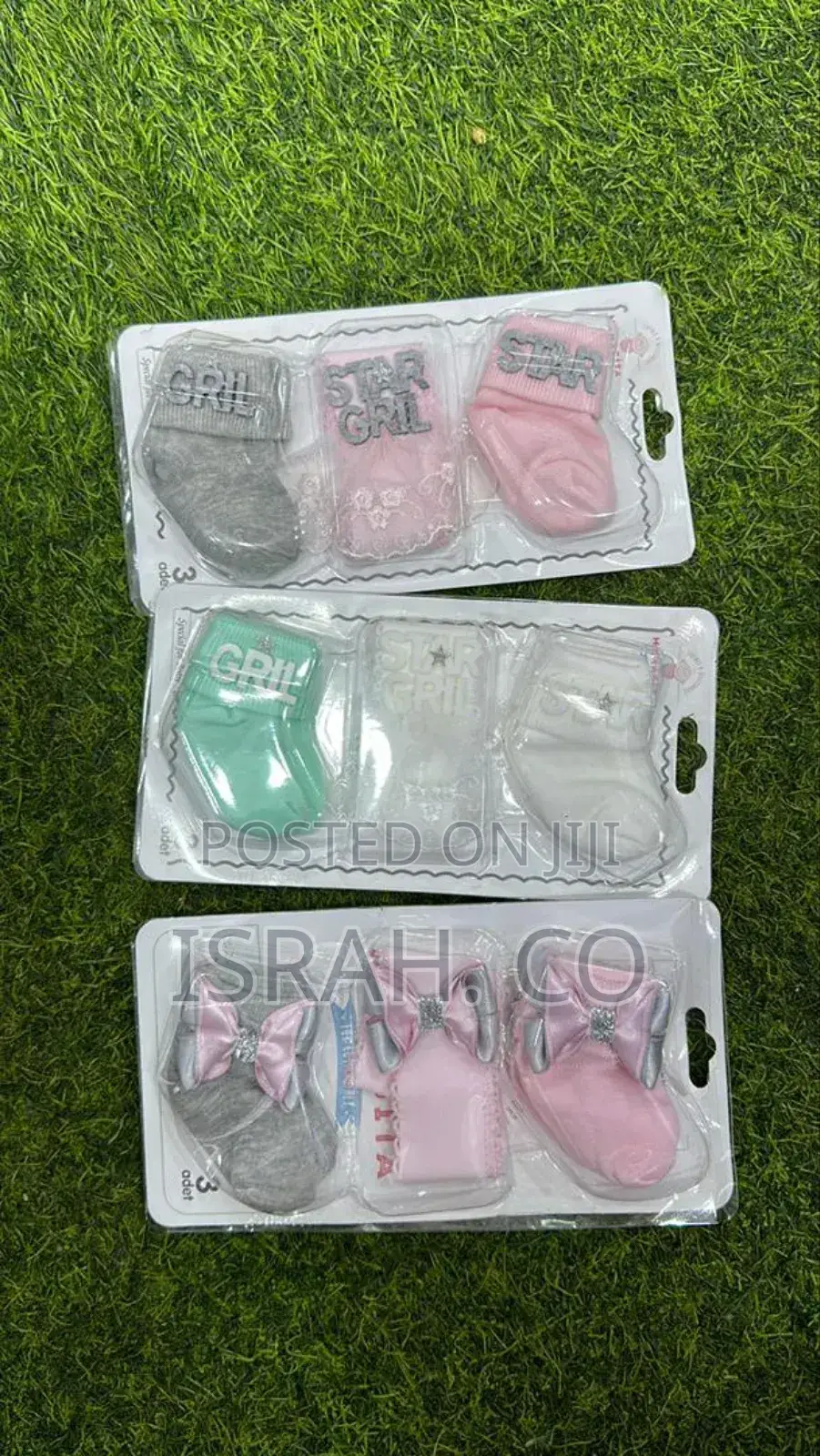 Boys Socks ; 3 Pairs of Ankle Socks Black,White and Grey