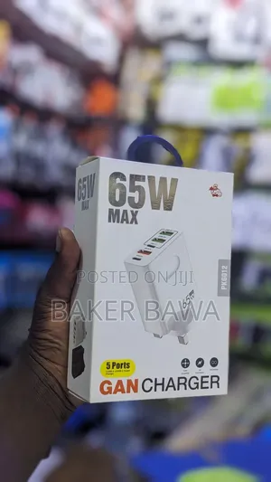 Gan Charger 5 Ports 65w