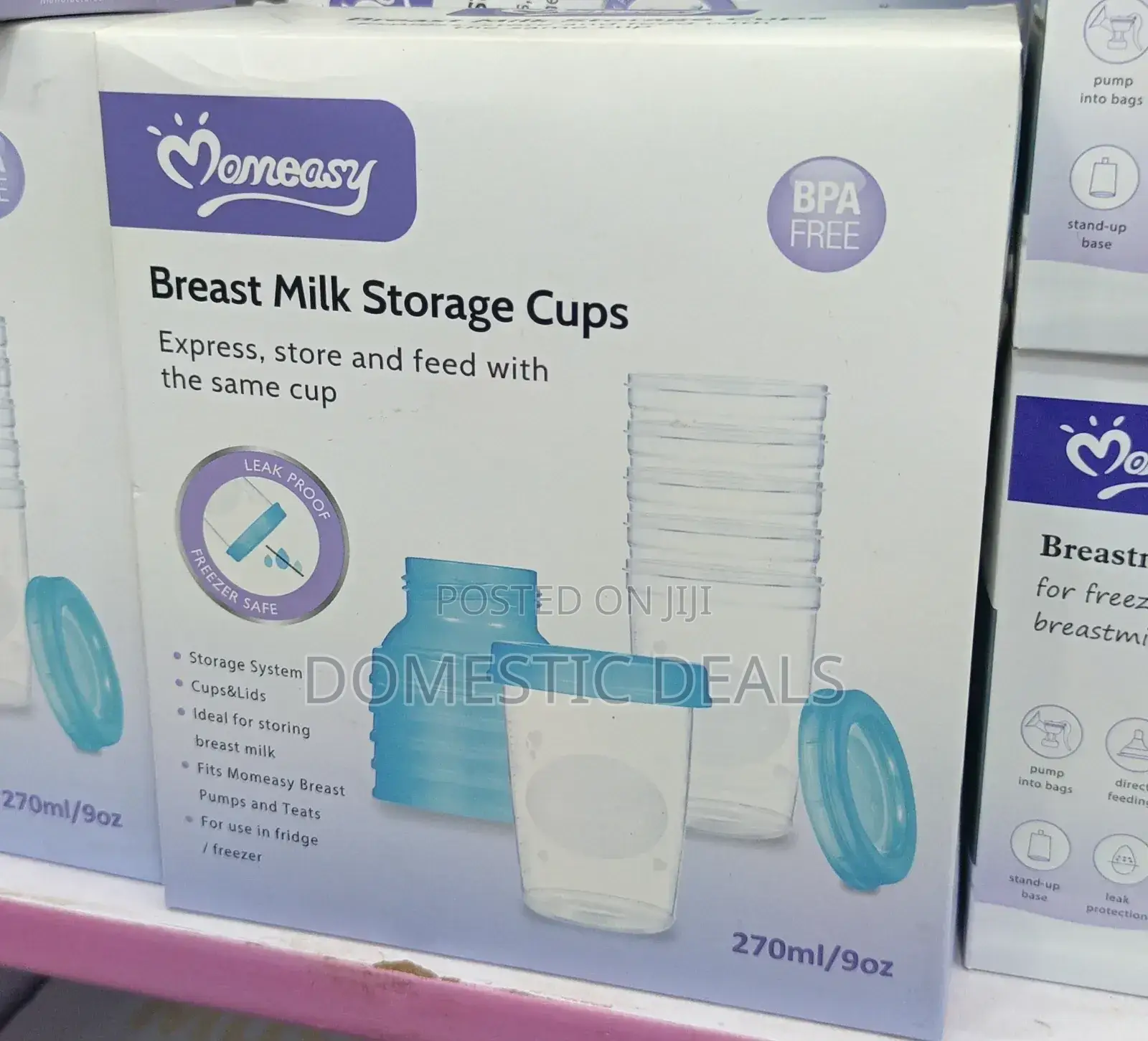 Momeasy Breast Milk Storage Cups