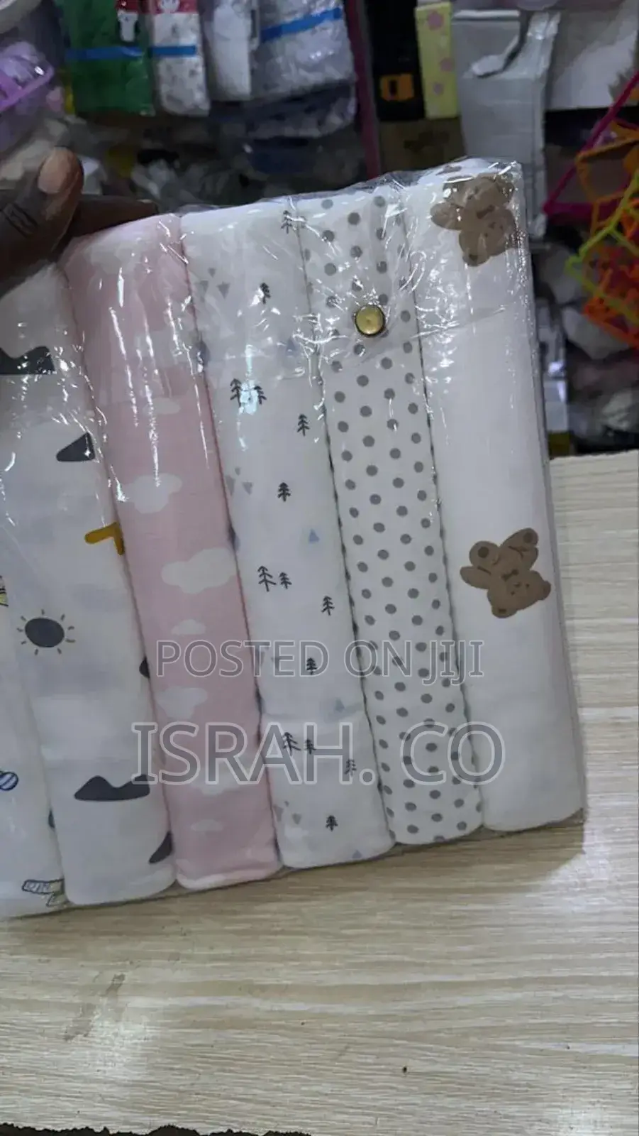 6pc Baby Shawl Sheets