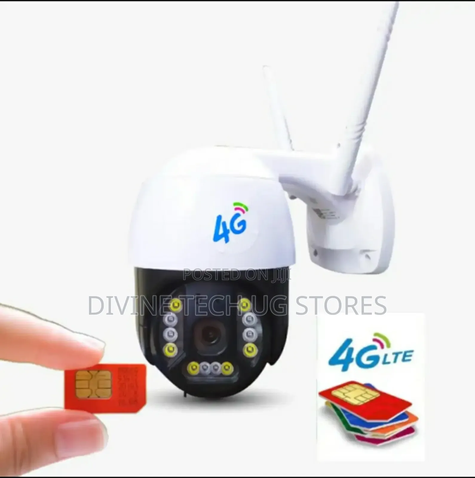4g Simcard PTZ Outdoor Full Hd Single Lens Camera- V380 Pro