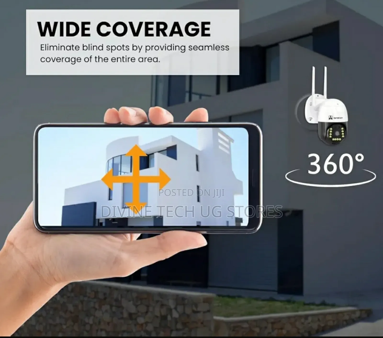 4g Simcard PTZ Outdoor Full Hd Single Lens Camera- V380 Pro