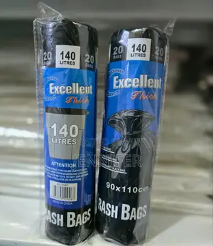 140 Litres Excellent Thick Black Trash Bag