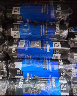 Excellent Thick Black Trash Bag 70 Litres