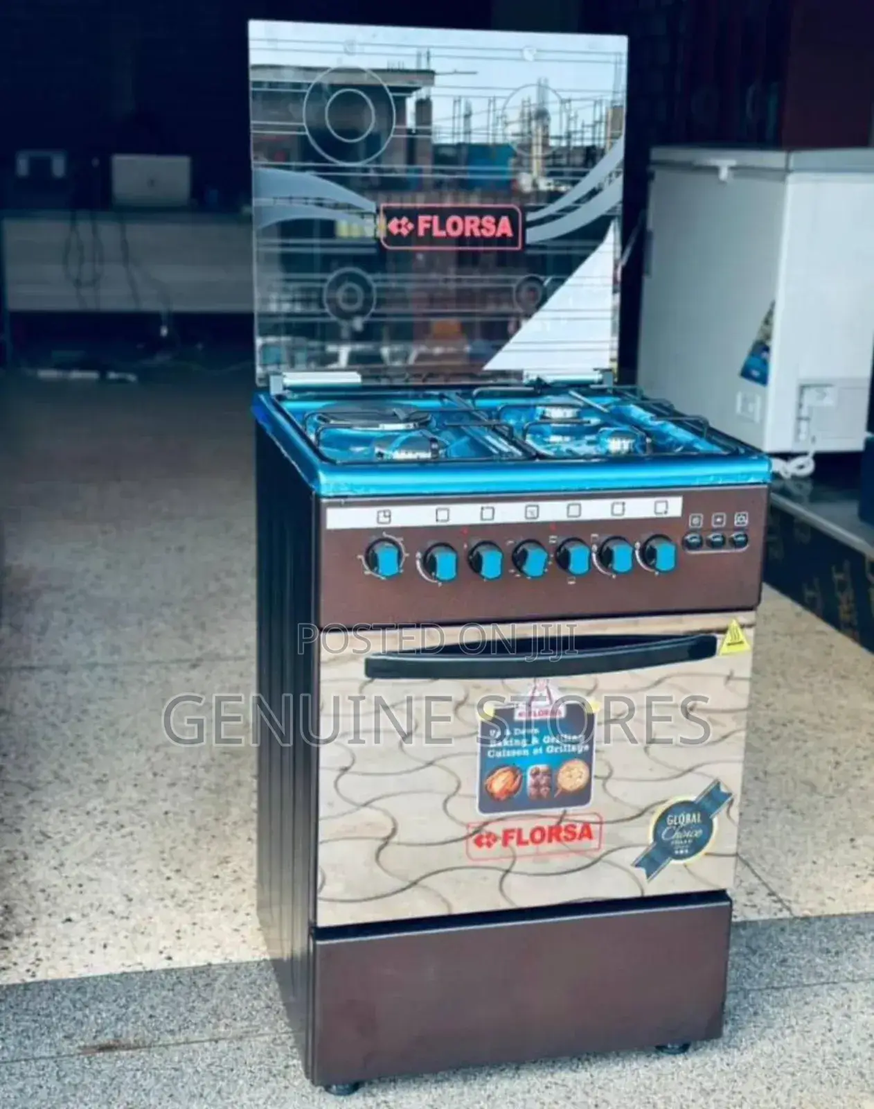 Florsa 3+1 Gas Cooker of 60cm by 60cm
