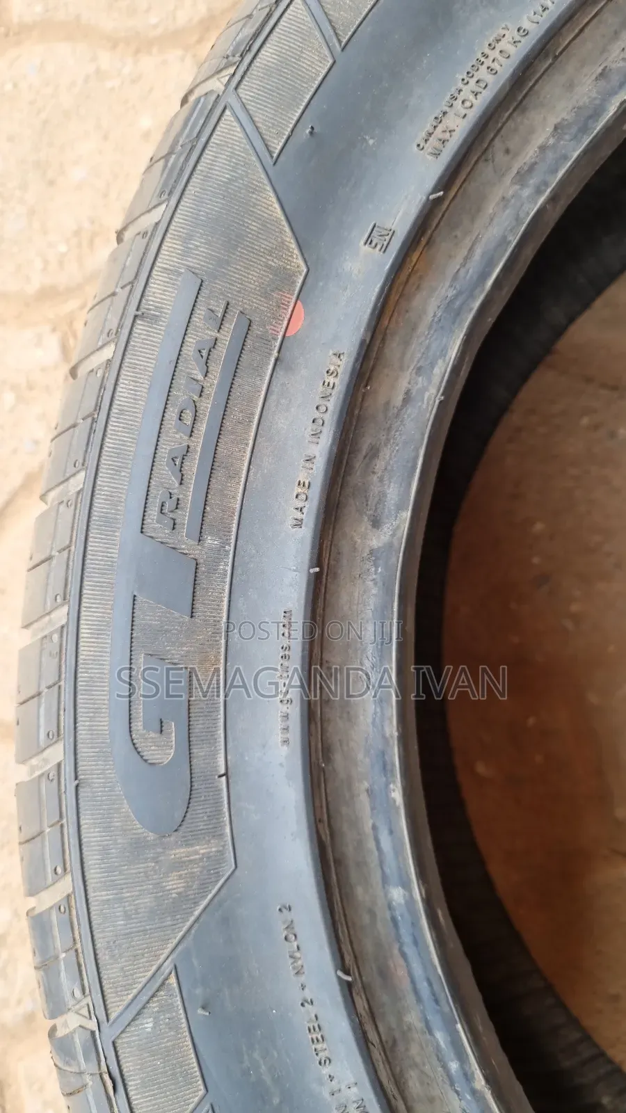 215/55r17 Gt Radial Champiro Made in Indonesia