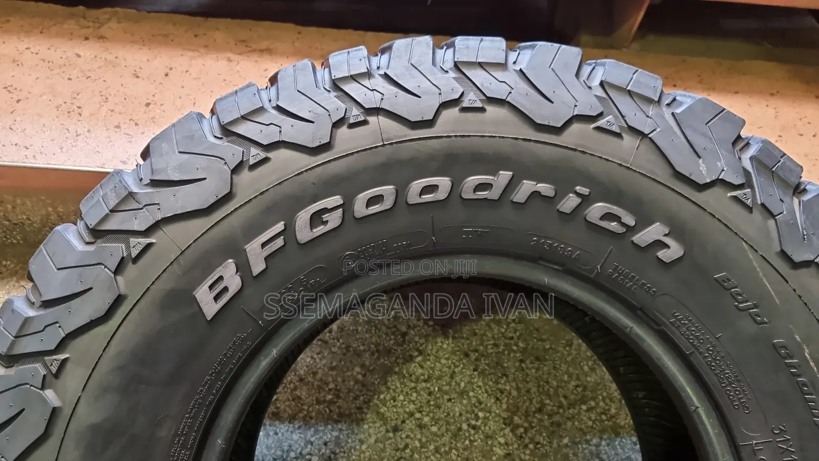 31x10.5r15 Bf Goodrich Foreign Used Tyre Slightly Used