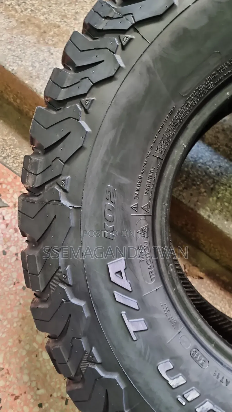 31x10.5r15 Bf Goodrich Foreign Used Tyre Slightly Used