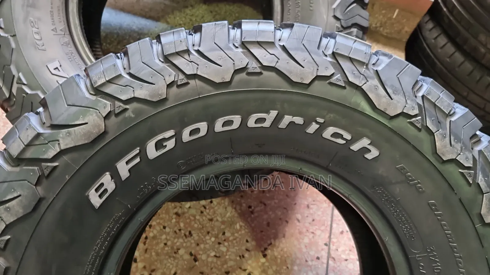 31x10.5r15 Bf Goodrich Foreign Used Tyre Slightly Used